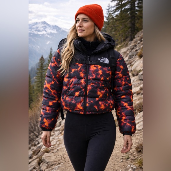 None Jackets & Blazers - The North Face 1996 Printed Retro Nuptse 700 Fill Packable Jacket Unisex M-L